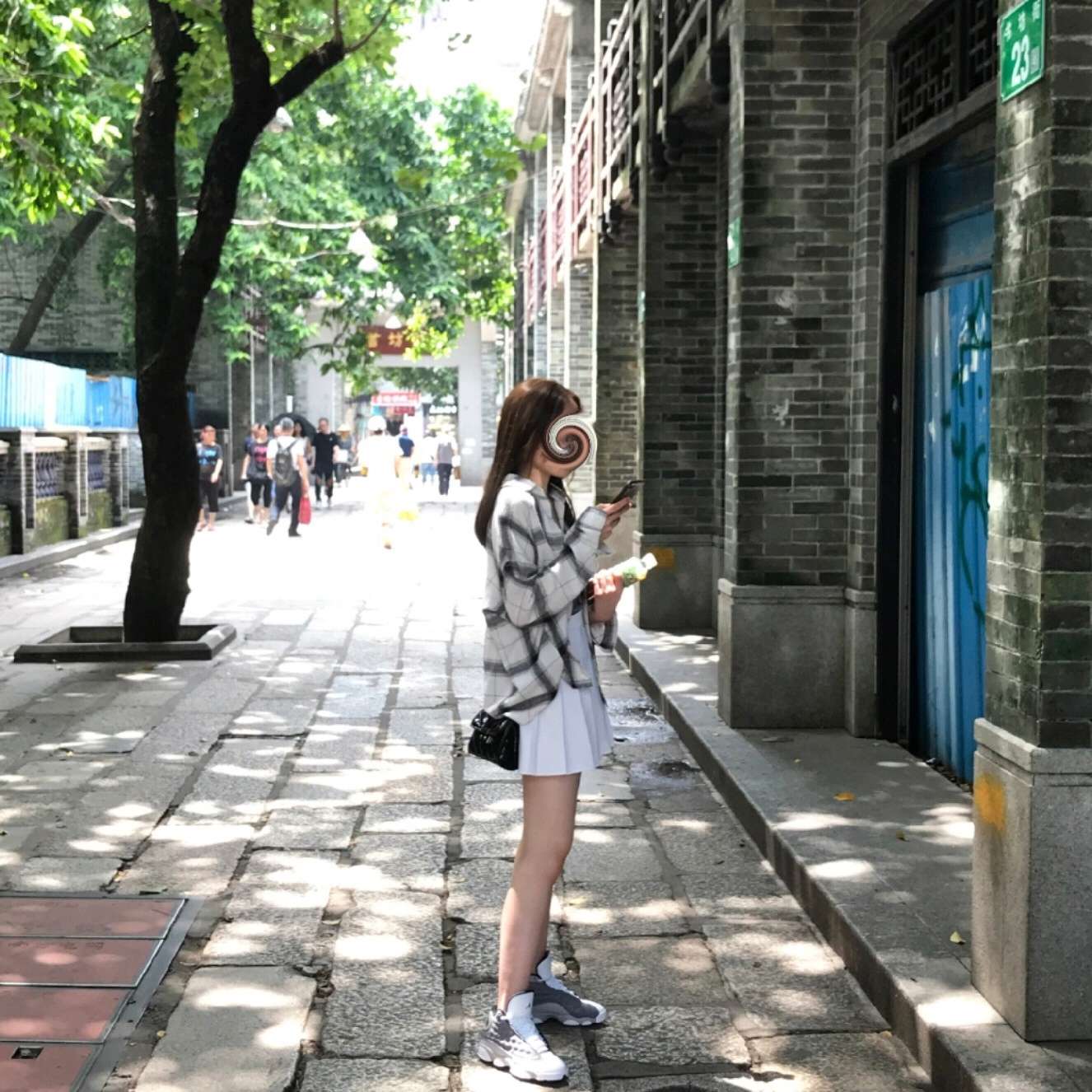 广州的夏天街头