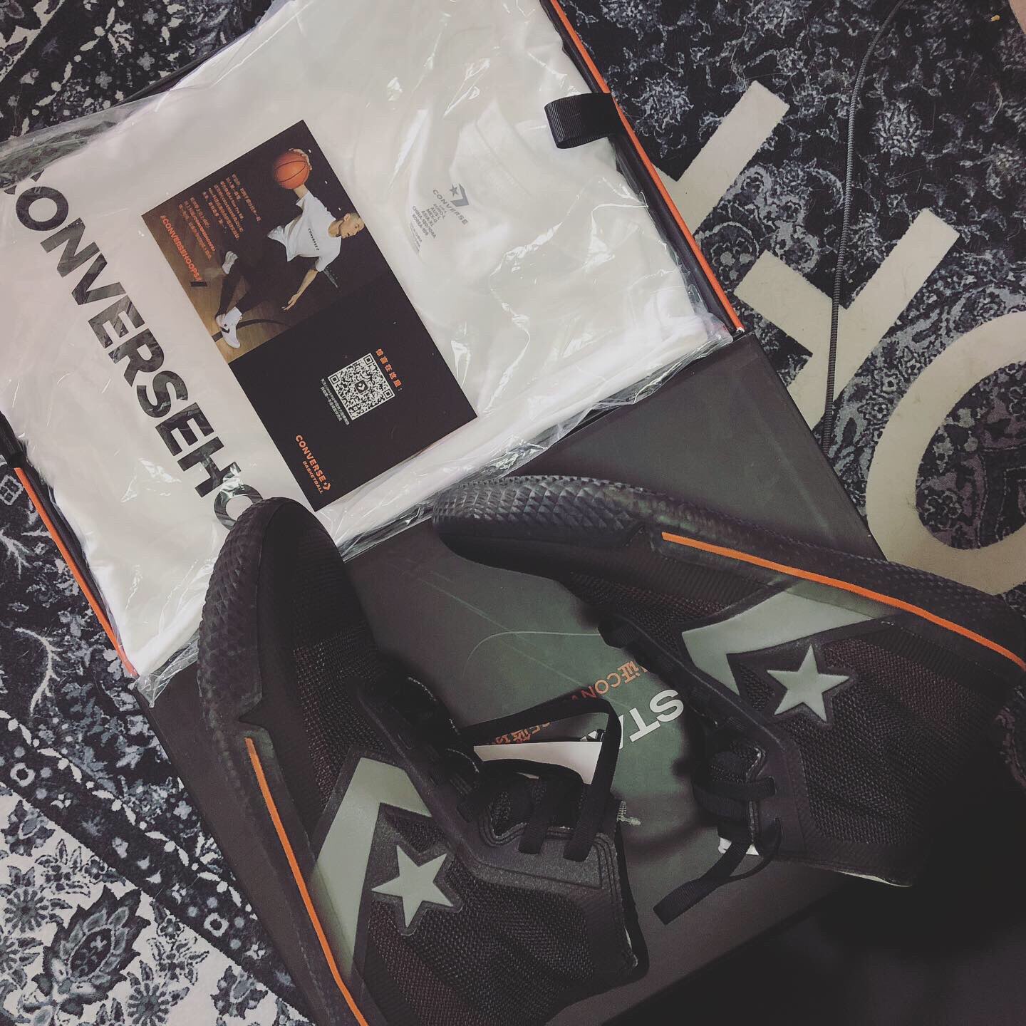 🖤全明星pro高幫球鞋，禮盒裝🎁，開箱的