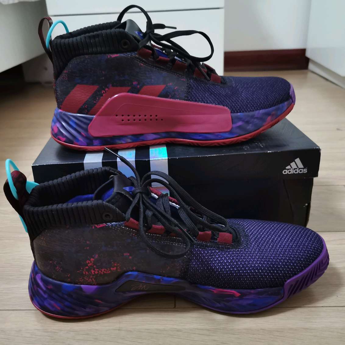 adidas Dame 5 利拉德5 黑