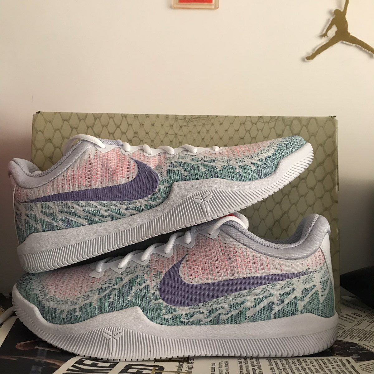 Nike Mamba Rage 白蓝紫 