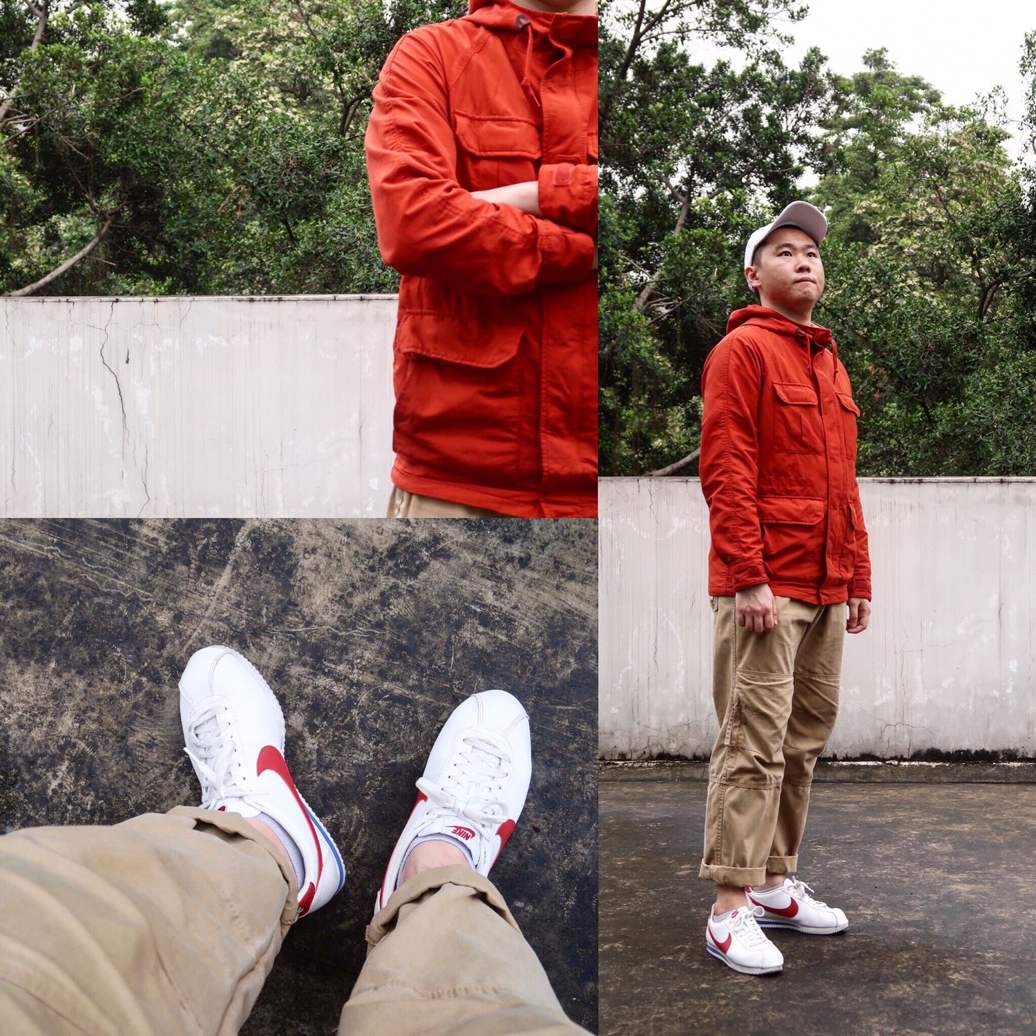 #今天穿什么#
广州的天气，早上出门有点