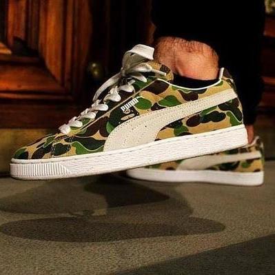 PUMA x BAPE新款首曝光！迷彩States来袭！