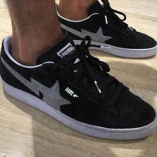 PUMA x BAPE再加码? Classic Suede装上BAPESTAR