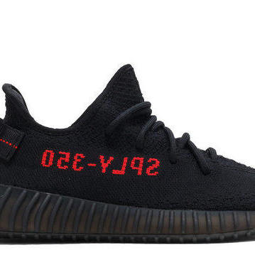 黑/红色adidas Originals YEEZY BOOST 350 V2