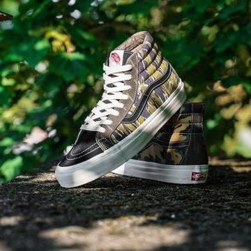Vans OG SK8-Hi LX Canvas "Mixed Camo" 