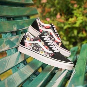 Vans Old Skool "Garden Floral" 实物图赏
