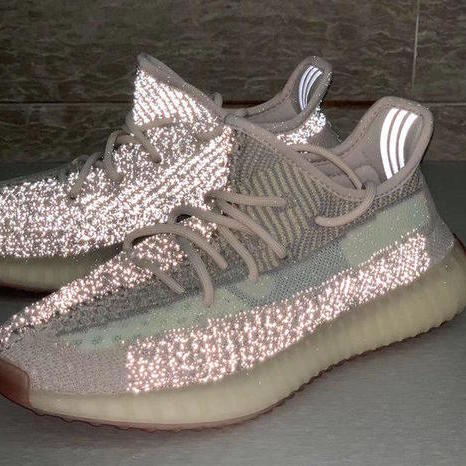 谍照预览“Citrin Reflective”配色adidas YEEZY 