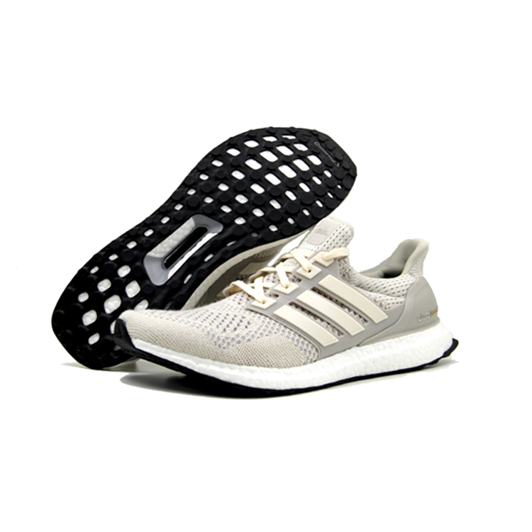 阿迪达斯Adidas Ultra Boost Ltd 米白色羊毛跑鞋 AQ5559