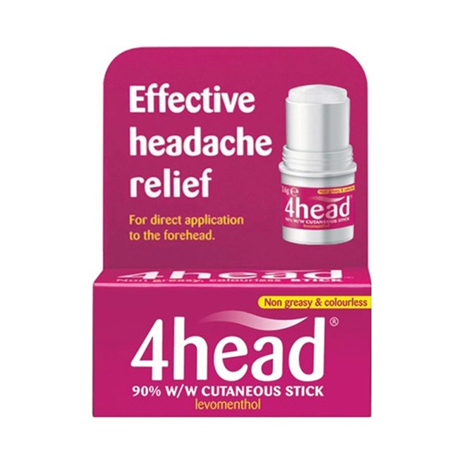 推荐商品：4 HEAD stick头疼棒 缓解头痛
