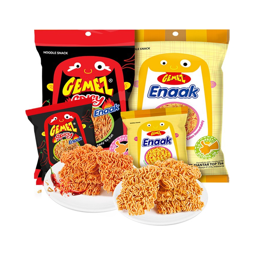 推荐商品：GEMEZ 小鸡干脆面 袋装 2口味组合