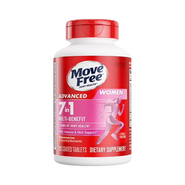 推荐商品：Move Free/益节 女士氨糖软骨素钙片 瓶装 补钙呵护关节舒缓不适