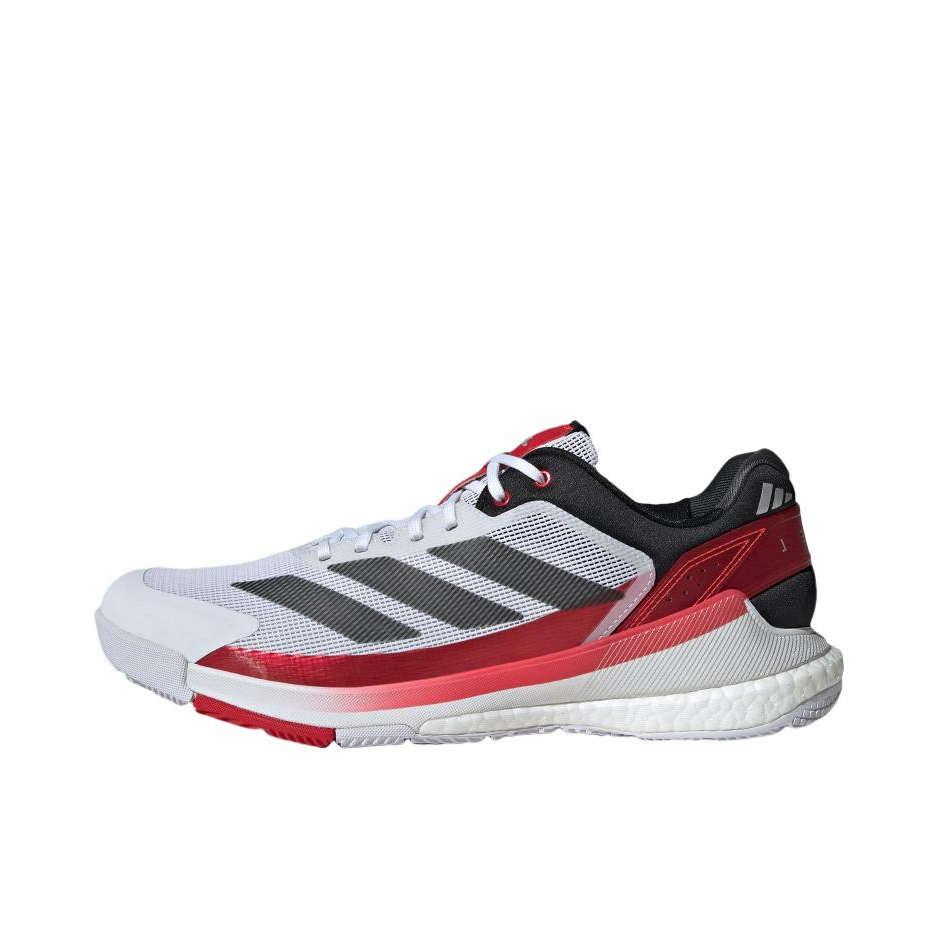 推荐商品：adidas/阿迪达斯 Crazyquick Padel 网球鞋 白色/黑色/亮红色