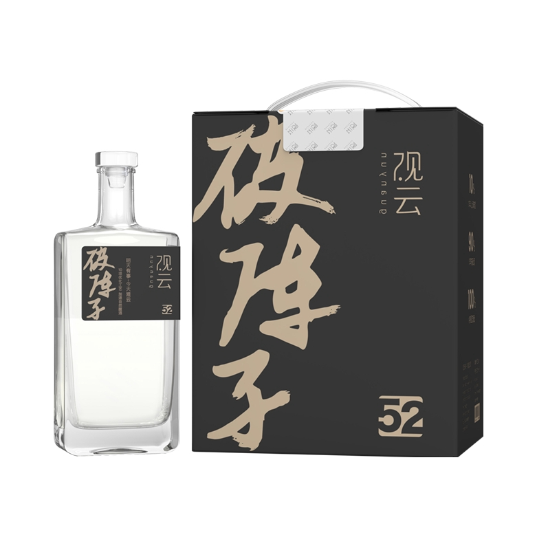 推荐商品：观云 破阵子 52度 浓香型 白酒 盒装 聚餐自饮醒酒快纯粮食