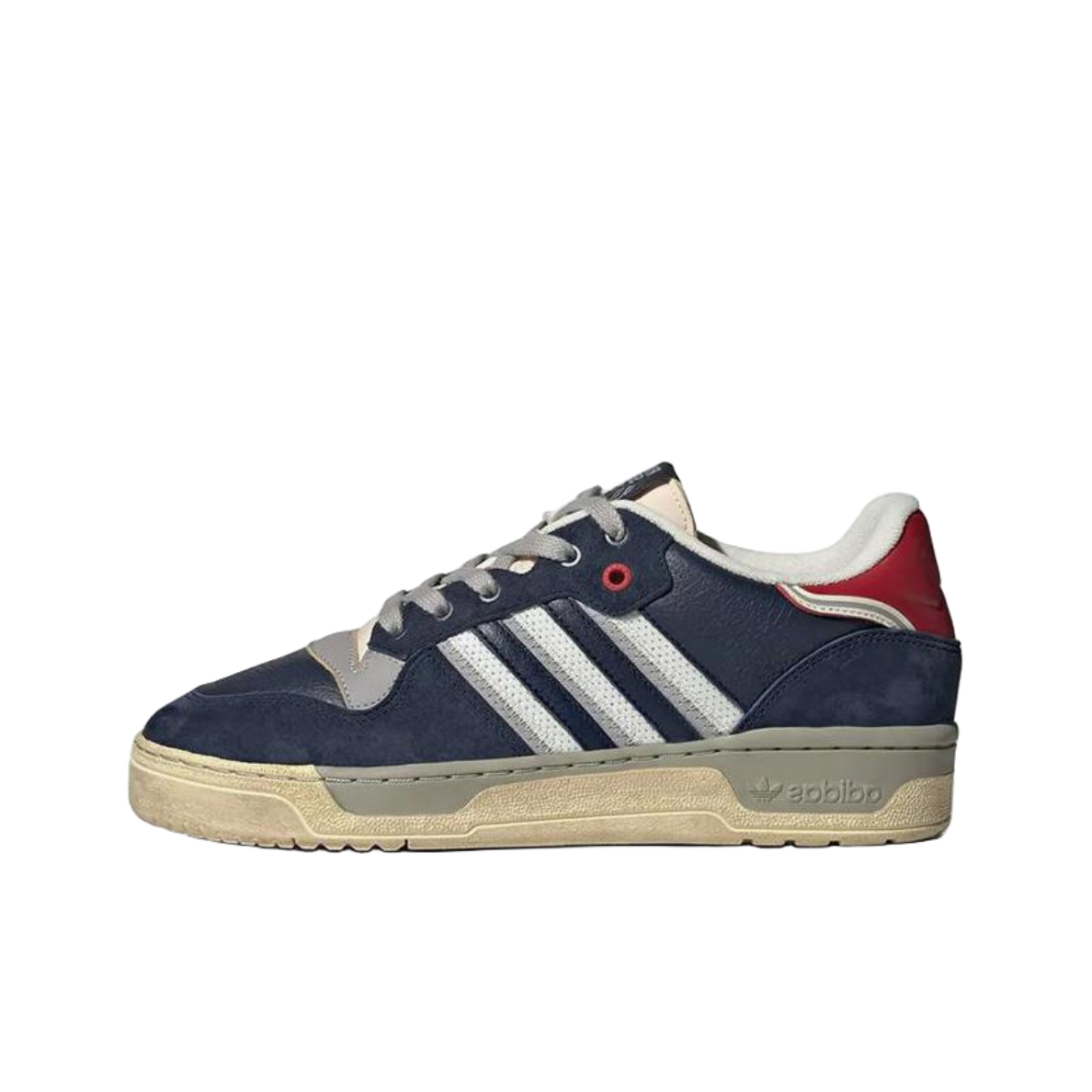 推荐商品：adidas Originals Rivalry 舒适简约 复古 轻便 透气 运动休闲鞋 The Extra Butter联名/蓝色/黑色/红色