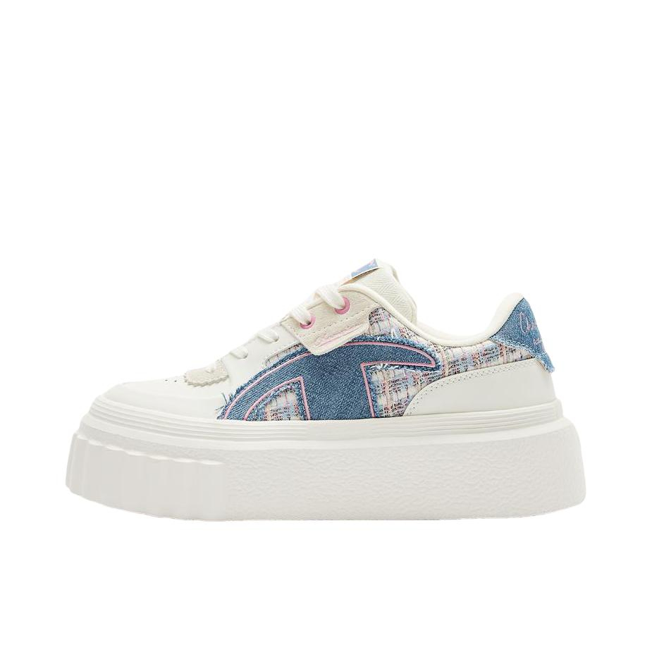 推荐商品：Champion/冠军 Champ Creeper 1 百搭舒适 简约耐磨 增高 饼干鞋 运动休闲鞋 女款/米色 