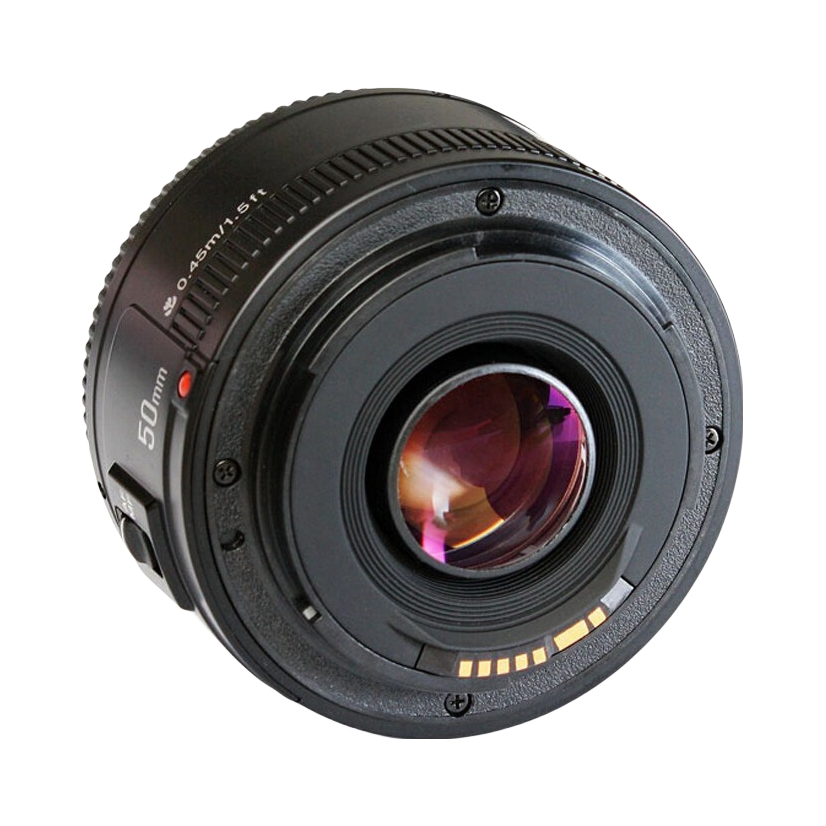 推荐商品：YONGNUO/永诺 EF YN50mmF1.8 镜头 金属卡口 出厂配置 自动定焦 纳米多层镀膜 富士口 半画幅 人像 定焦手动对焦 大光圈 小痰盂 全画幅