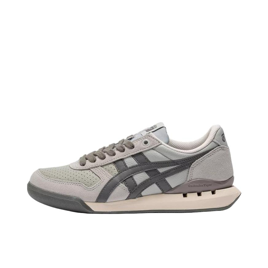 推荐商品：Onitsuka Tiger Ultimate 81 EX 耐磨百搭 舒适透气 时尚复古 织物 休闲鞋 灰色/米色