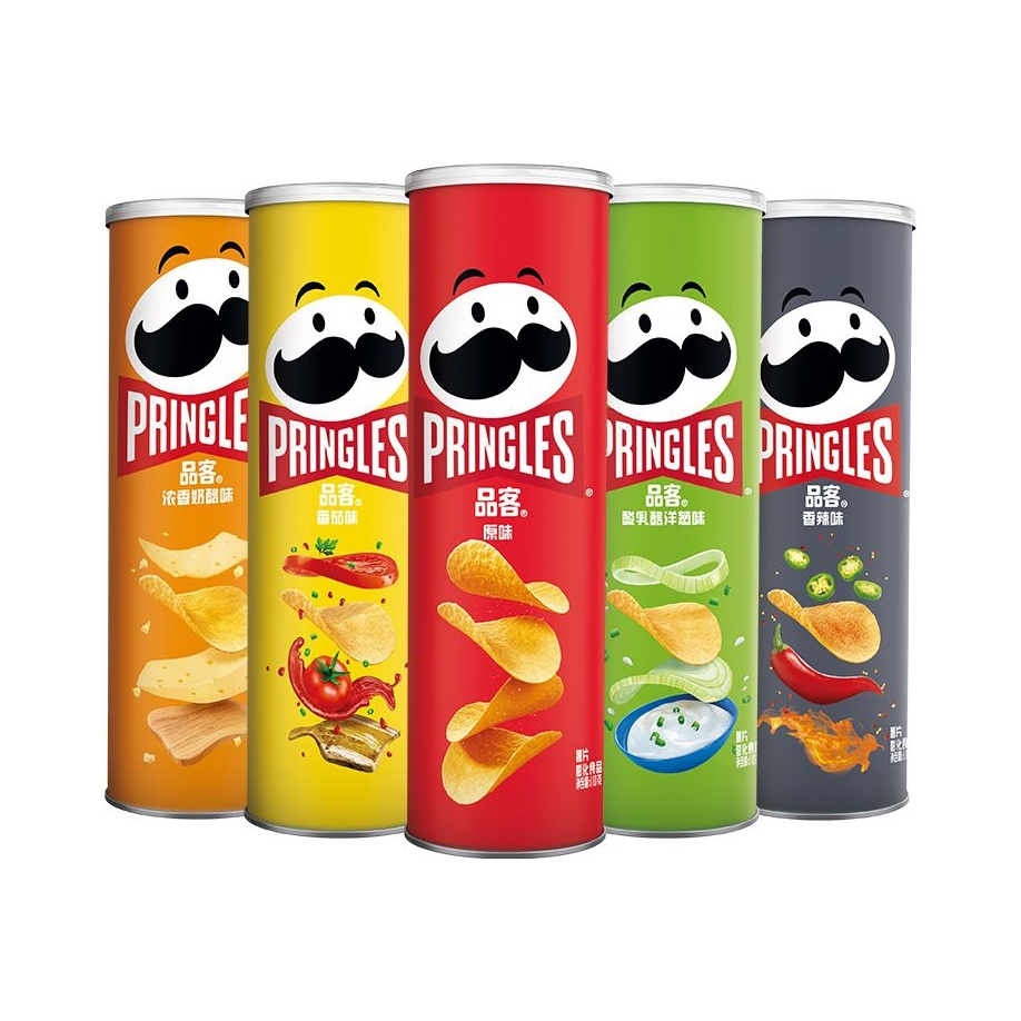 推荐商品：品客 薯片 桶装 进口膨化休闲追剧 多口味110g