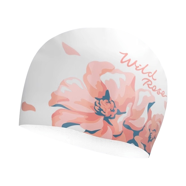 推荐商品：AUFUNRA 防水 不勒头 舒适 长发 硅胶 泳帽 ZF071503