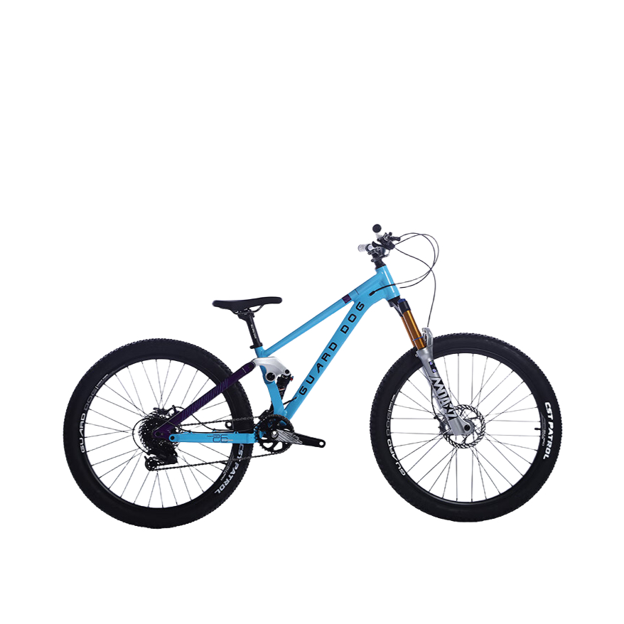 推荐商品：GUARD DOG Z 看门狗2 萨摩耶 速瑞达 多速别 铝合金 软尾 四活塞 山地车