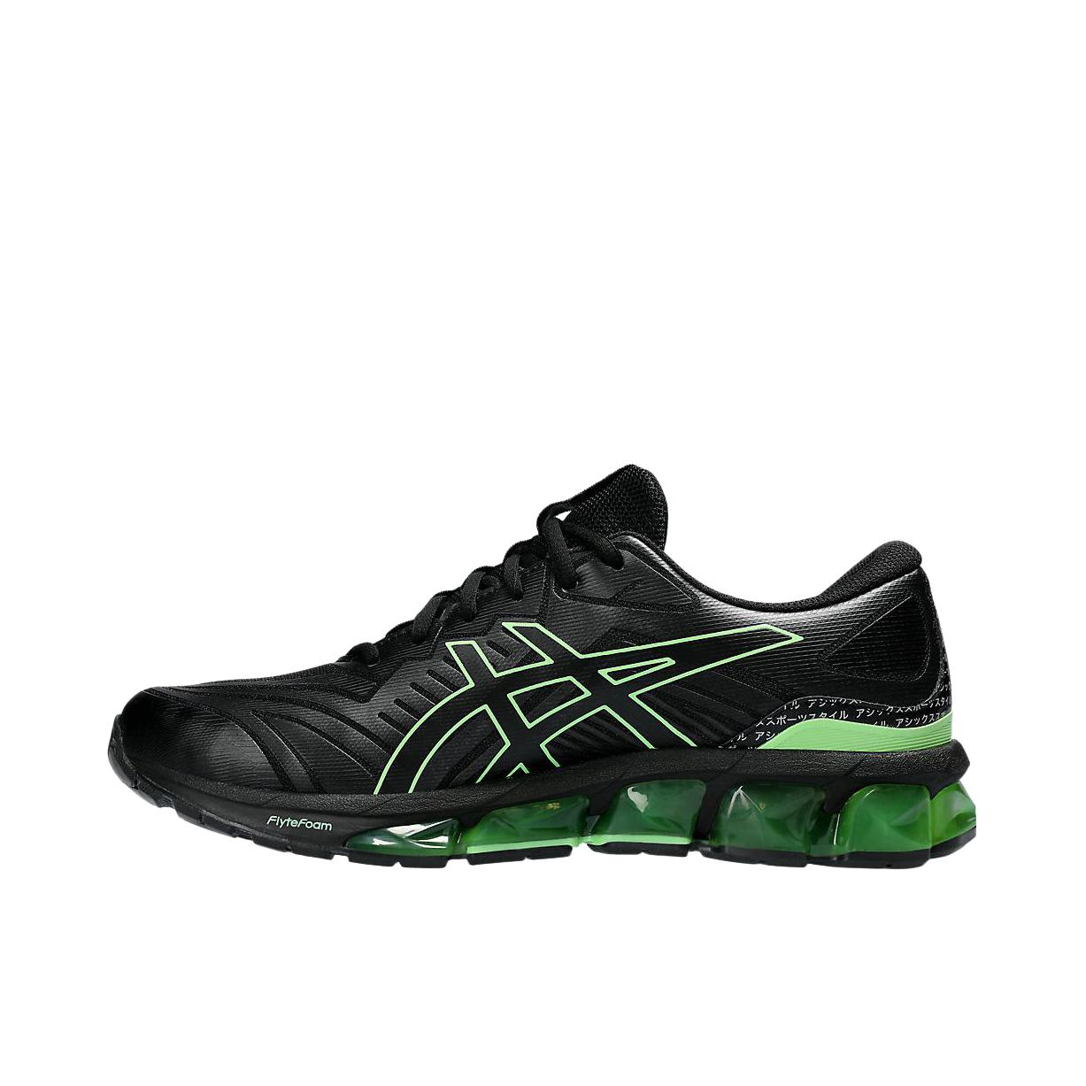 推荐商品：Asics/亚瑟士 Gel-Quantum 360 7 跑鞋 轻量缓震防滑耐磨舒适透气复古圆头 黑色/绿色/暗绿