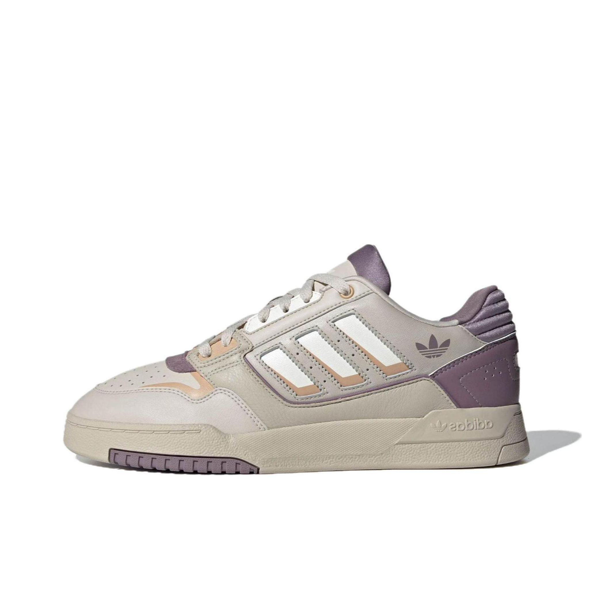 推荐商品：adidas Originals Drop Step 2.0 板鞋 舒适百搭防滑贴合耐磨篮球风流光风 灰色/杏色/紫色