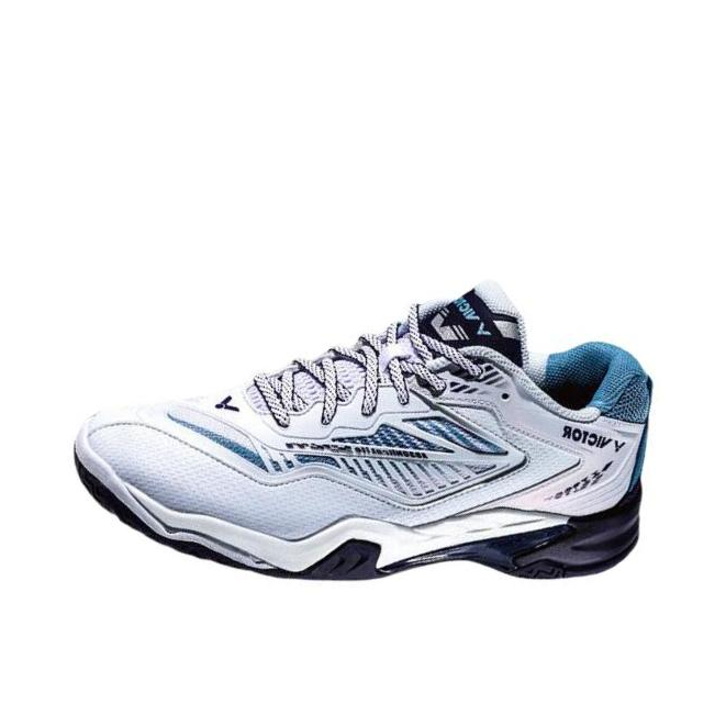 推荐商品：VICTOR/威克多 全面类 A830NitroLite 羽毛球鞋 稳定透气耐磨专业级 AB/白/中世纪蓝