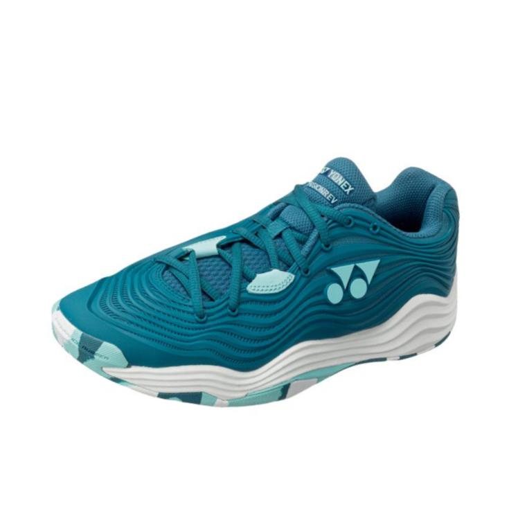 推荐商品：Yonex Power Cushion Fusionrev 5系列 防滑耐磨 减震 轻便 透气包裹 舒适型 网球鞋 SHTF5L 月青蓝