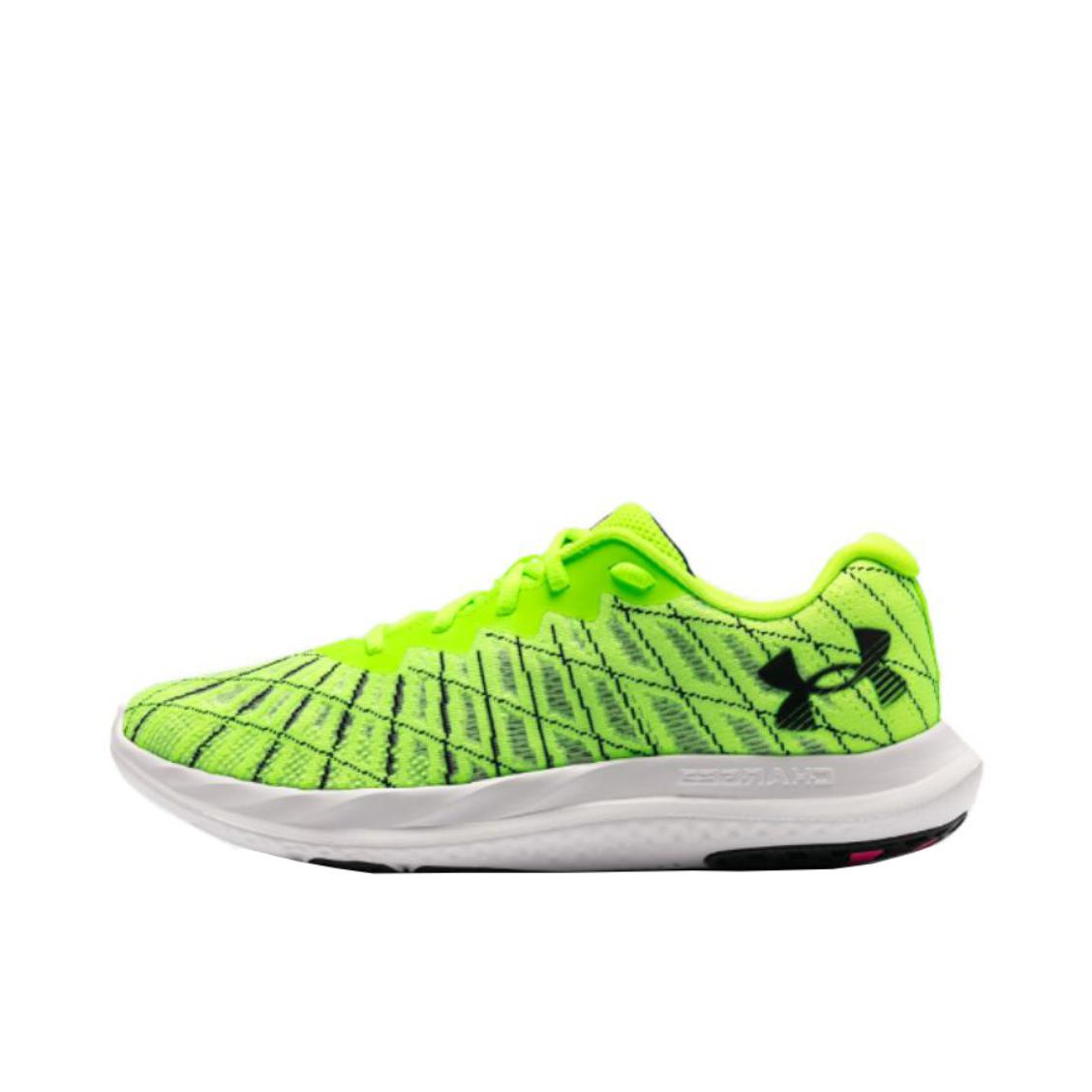 推荐商品：Under Armour/安德玛 Charged Breeze 2 缓震轻质 防滑耐磨 舒适透气 百搭 高能感 织物 休闲运动 跑鞋 绿色