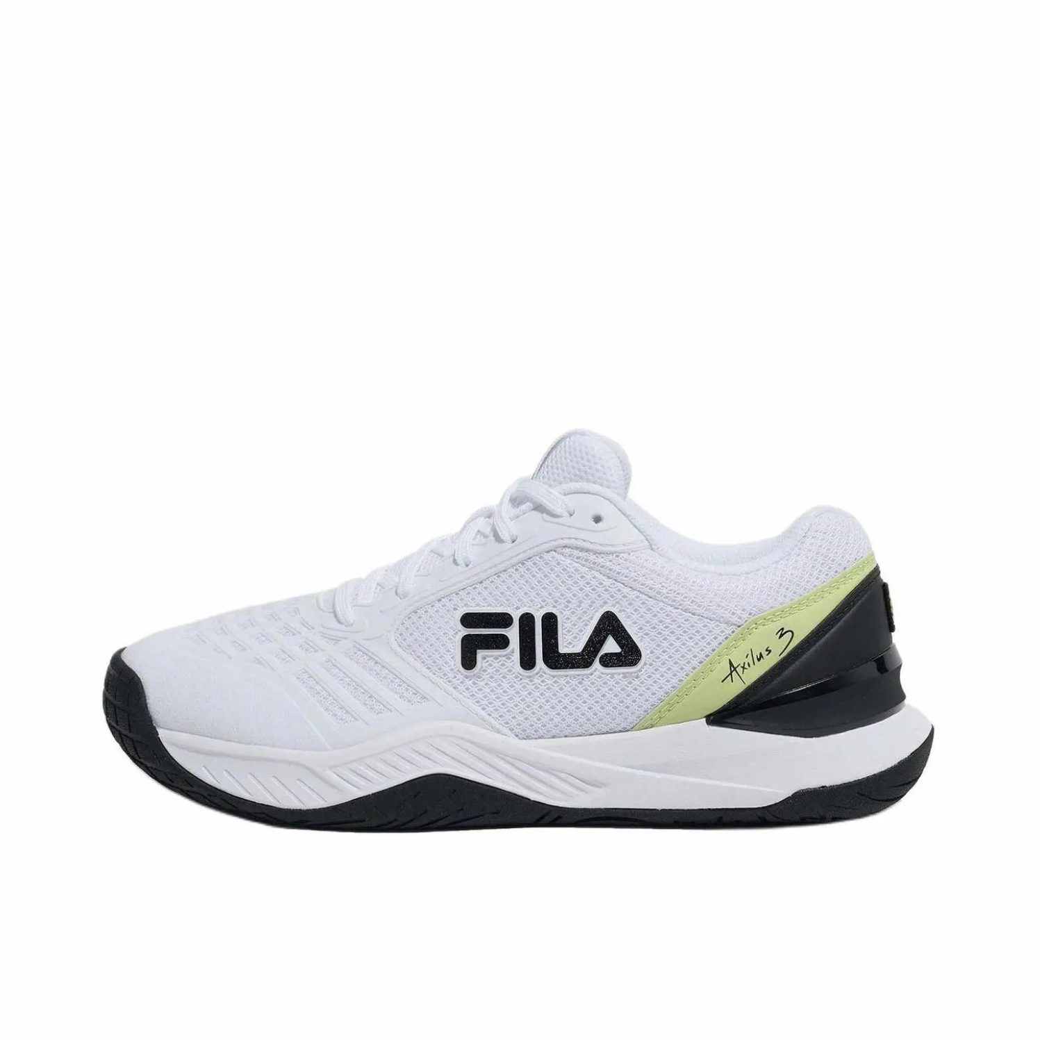 推荐商品：FILA/斐乐 Exilus 3 T9 柔软 防滑 耐磨 低帮 网球鞋 白色