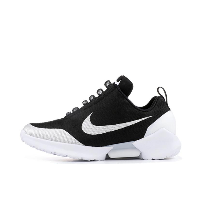 推荐商品：Nike HyperAdapt 1.0 潮流简约 舒适百搭 轻便透气 防滑耐磨低帮 马拉松 运动休闲鞋 White 男款/黑色/白色