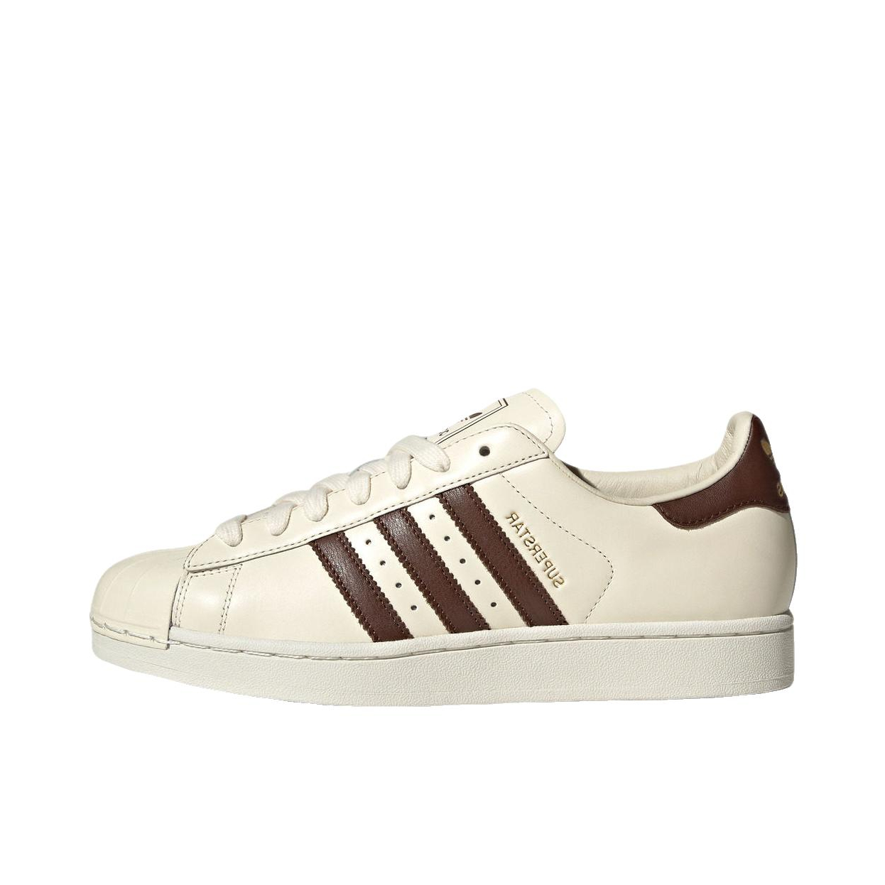 推荐商品：adidas Originals Superstar 2 板鞋 复古防滑耐磨贝壳头贴合圆头支撑 乳白色/赤褐色