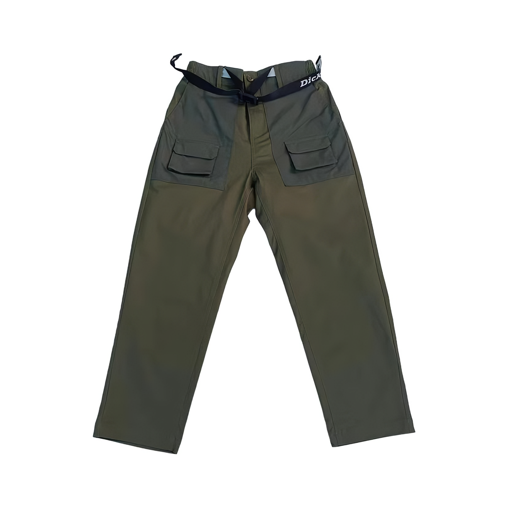 Dickies 純色字母提花印花配腰帶多口袋工裝休閑長褲 DK008067