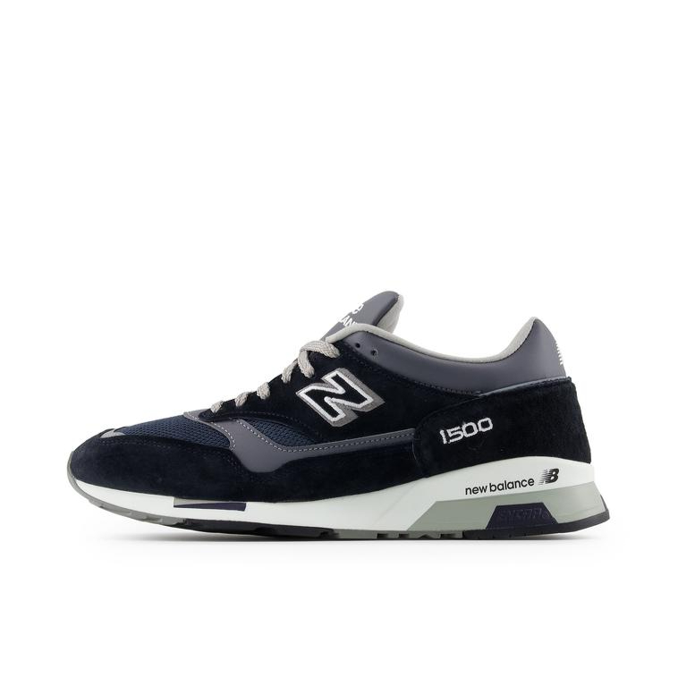 推荐商品：New Balance 1500 跑鞋 减震回弹透气防滑耐磨马拉松合成革织物复古包裹性轻便圆头贴合 藏青色/黑色