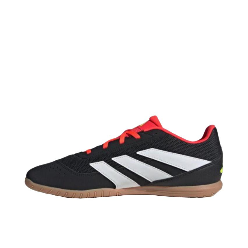 推荐商品：adidas Predator Club IC/IN 入门 平底 舒适百搭 防滑耐磨 足球鞋 黑色/白色