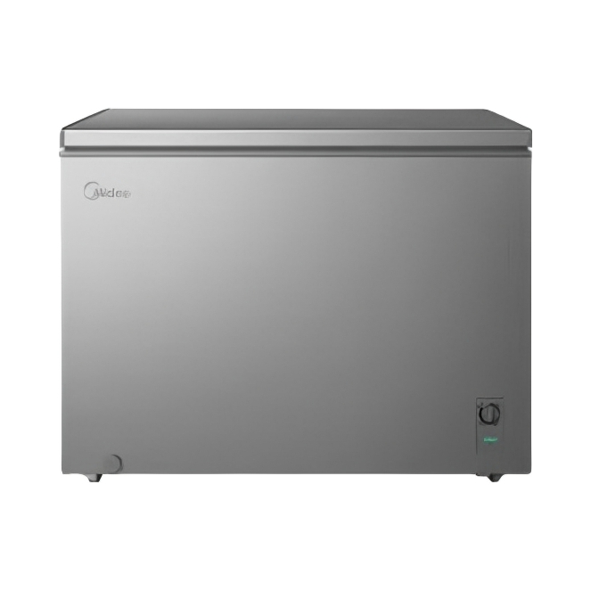 推荐商品：Midea/美的 冰柜 301L 家商两用 电子控温 低噪 冷藏 深冷 一级能效 节能 省电 减霜 单温 超低温 顶开门 卧式 净味 全冷冻 高配版 冷冻转换