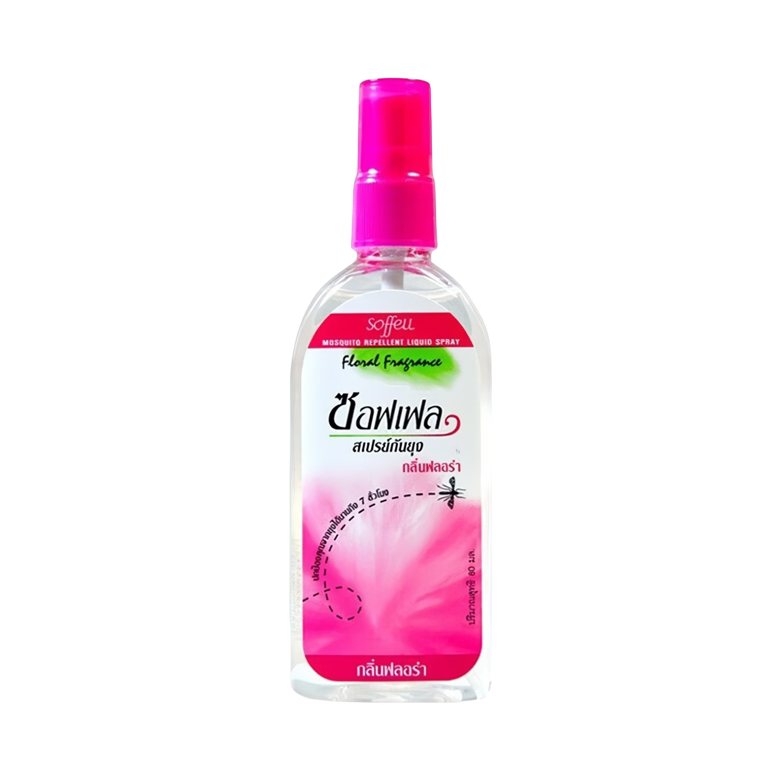 推荐商品：索菲/Soffell 原装进口泰国驱蚊水花露水儿童家用清凉去痱止痒防蚊喷雾液