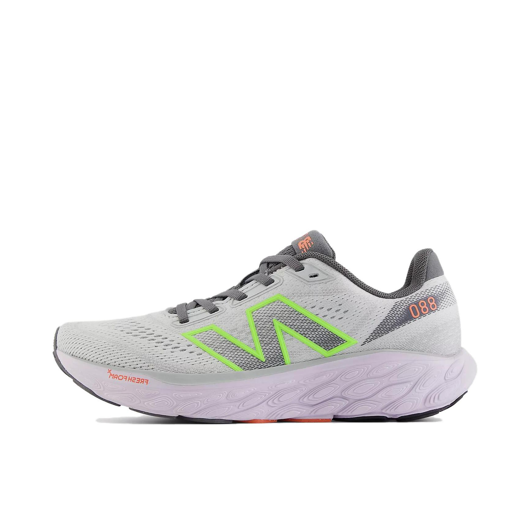 推荐商品：New Balance Fresh Foam X 880v14 跑鞋 网布透气缓震防滑耐磨防水回弹稳定 女款/灰色/绿色