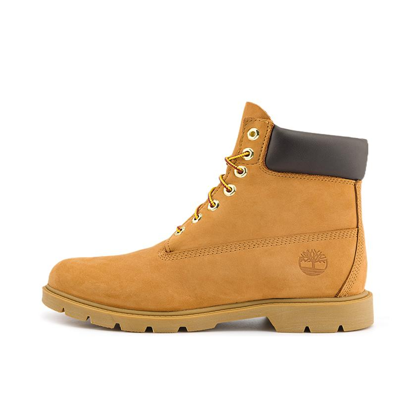 Timberland/添柏岚 Premium 舒适防水 防滑耐磨 减震 复古高筒 户外 保暖 增高 马丁靴 棕黄色