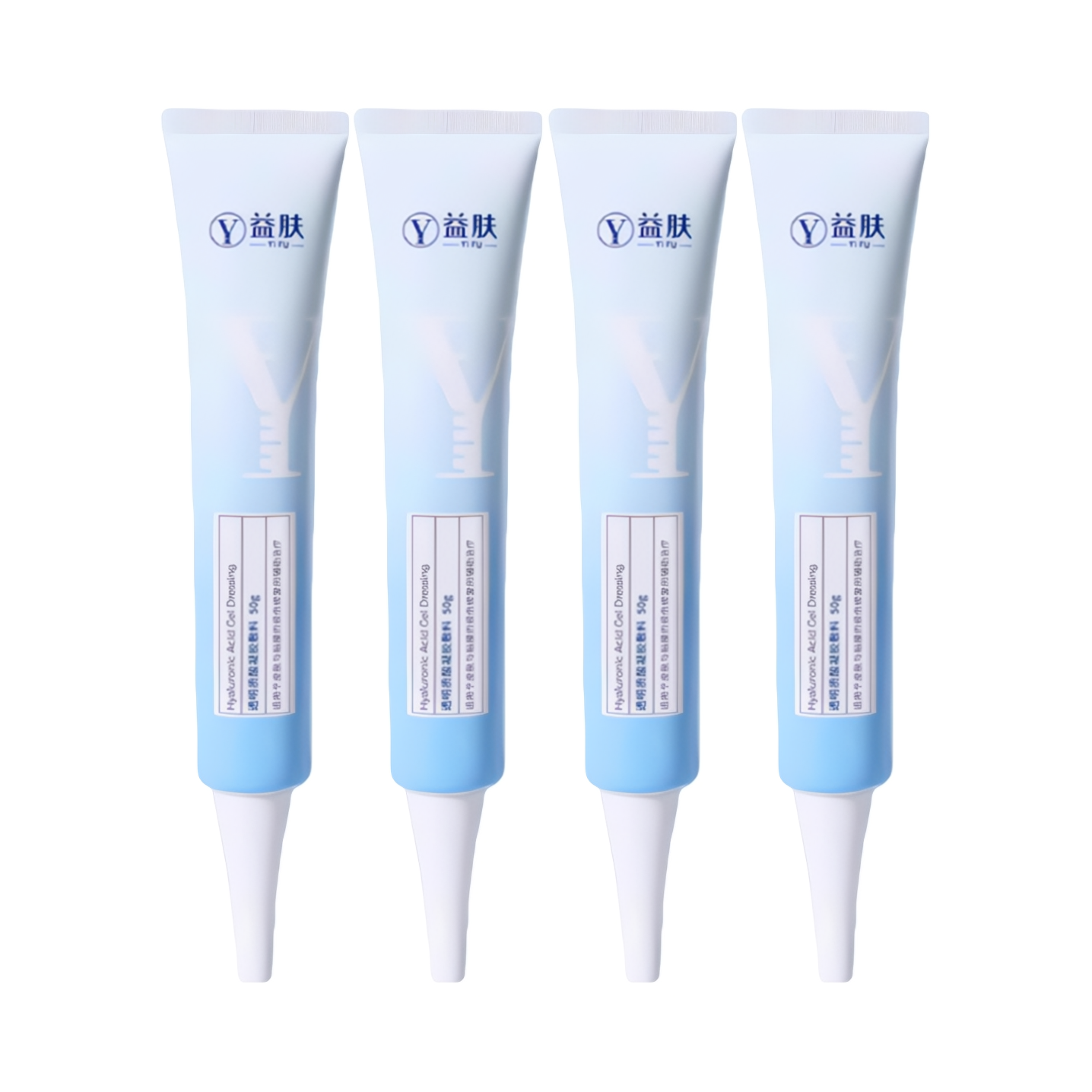 推荐商品：益肤 蓝凝胶透明质酸凝胶敷料 术后医美皮炎无菌创面湿疹辅助治疗痘痘皮肤及粘膜修复敏感肌