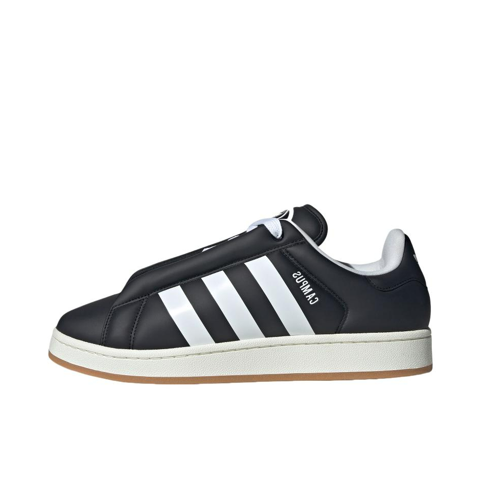推荐商品：adidas Originals Campus 00s 板鞋 面包鞋 复古缓震透气轻便薄底贴合耐穿圆头包裹性平跟支撑 黑色/白色/汉玉白