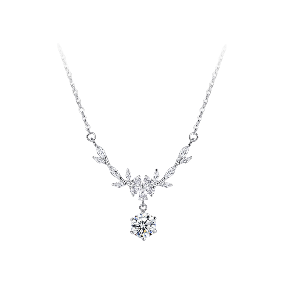 推荐商品：WINY 高级感雪花S925银项链