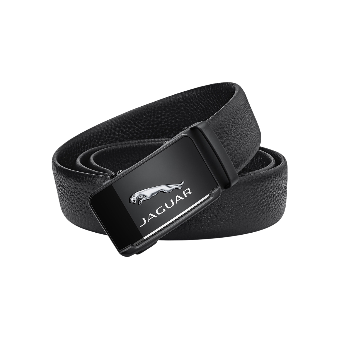 推荐商品：JAGUAR 自动扣商务真皮牛皮革皮带 JA3T4750153