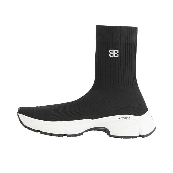 推荐商品：Balenciaga Speed 3.0系列 织物 减震 防滑耐磨 舒适透气 支撑 套脚 时尚简约 运动休闲鞋 黑色