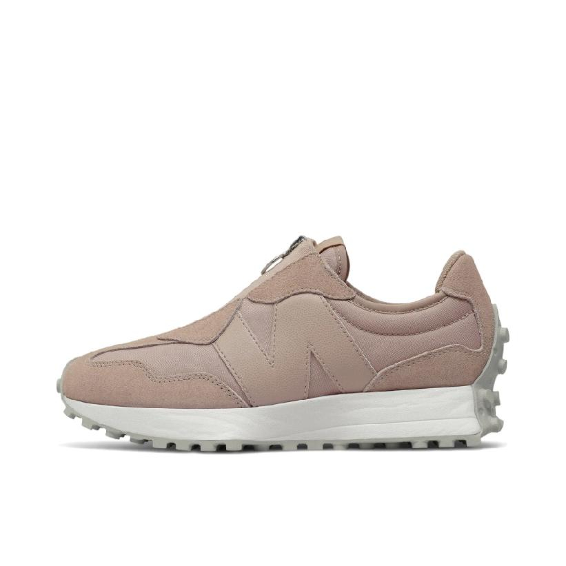 推荐商品：【IU同款】 New Balance 327 跑鞋 舒适复古防滑耐磨休闲透气减震拼接运动防水织物慢跑圆头 脏粉色