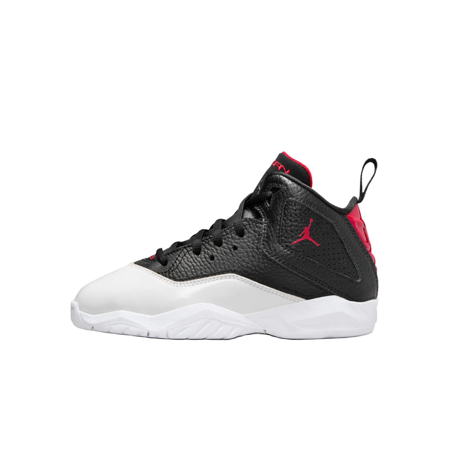 推荐商品：Jordan B'Loyal 防滑耐磨 舒适透气 轻便 百搭复古 运动鞋儿童 黑/校园红/白色