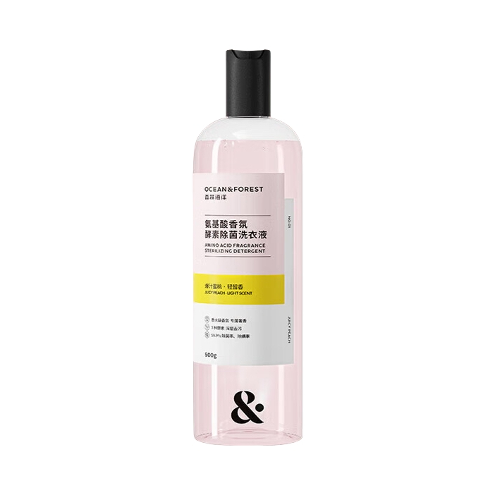 推荐商品：森林海洋 氨基酸香氛酵素除菌洗衣液 持久留香 500g