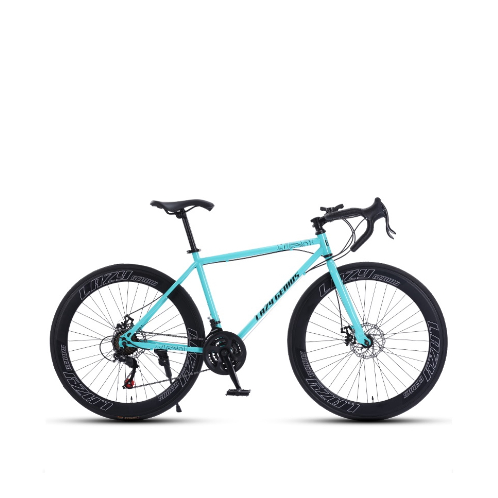 推荐商品：懒人得智 LR350 高碳钢 破风变速 弯把 公路车