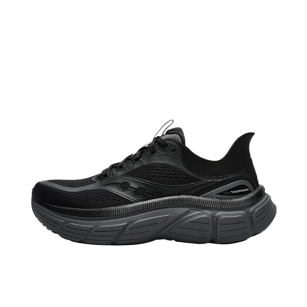 推荐商品：Saucony/索康尼 派拉蒙 Paramount Max 跑鞋 运动舒适 黑色 