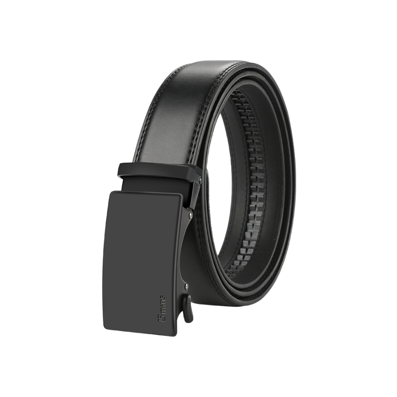 推荐商品：15 MINS 商务休闲真皮牛仔二层牛皮皮带 FCXL1294DBN